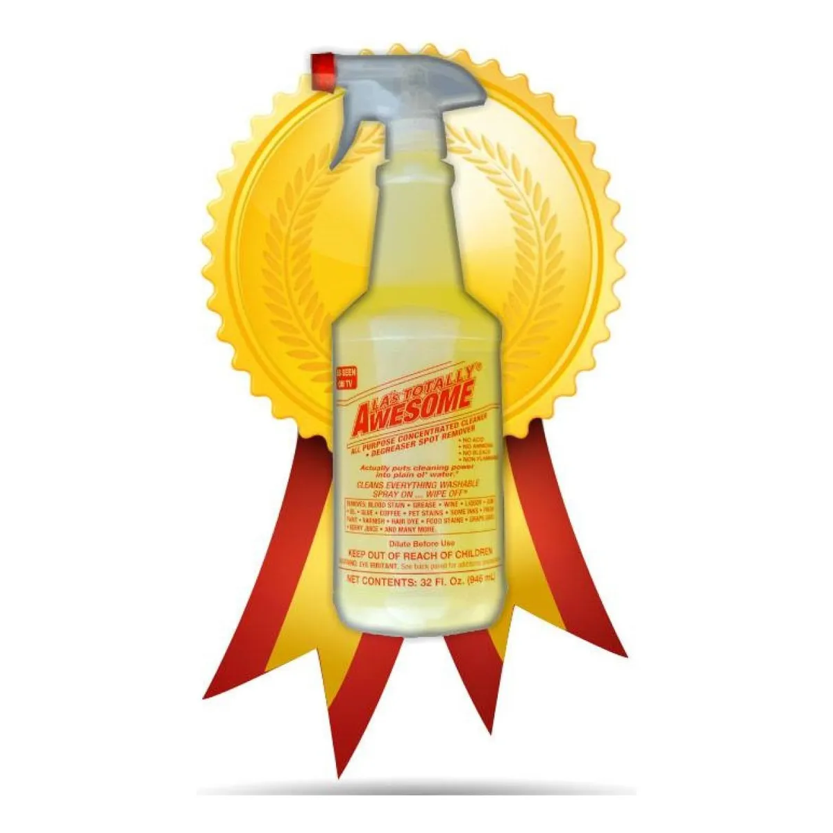 Limpiador Multiusos Awesome 696ml Cada Uno 5 Piezas