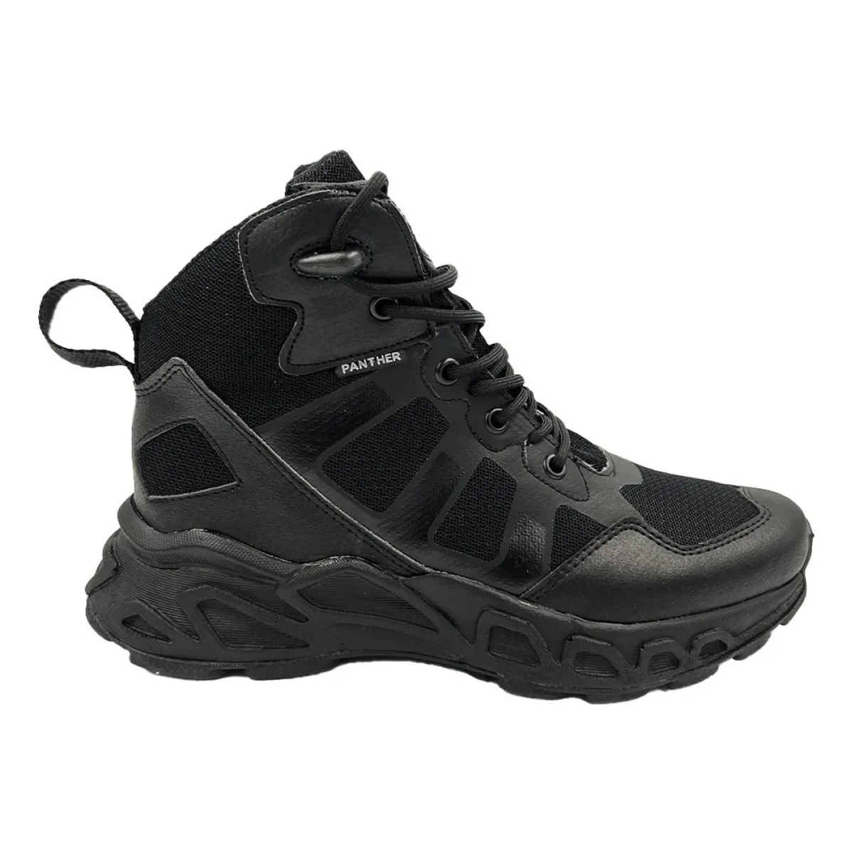 Bota Tactica Neotac Lt De 6 Negra Marca Panther Policial