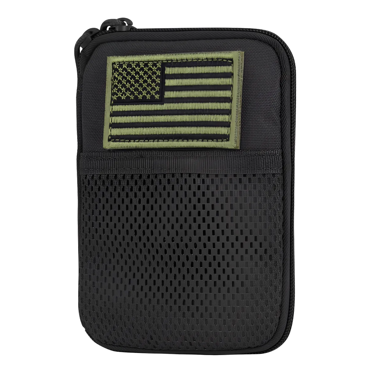 Cartera Pocket Pouch Condor Bolsa Organizador Bandera Negro