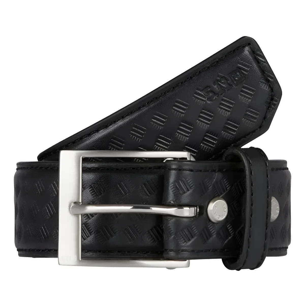 Cinturon Basketwave 1.5" de Piel