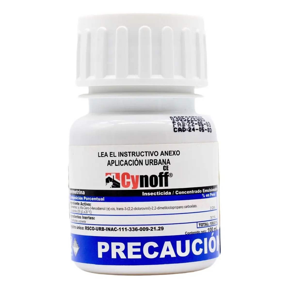 Insecticida Cipermetrina Cynoff CE 960ml