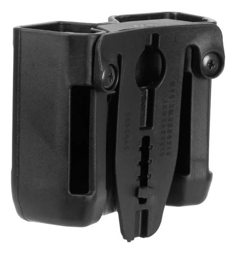 Porta Cargador Doble Blackhawk Táctico Militar Policial Tiro