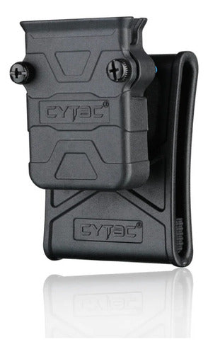 Porta Cargador Sencillo Universal De Polimero Marca Cytac