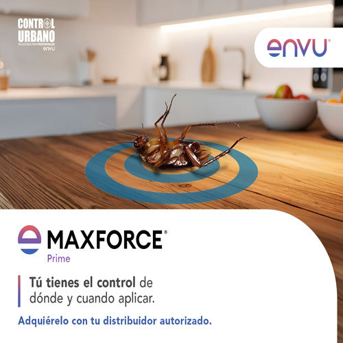 Maxforce Prime Envu Gel Jeringa 30g Mata Cucarachas 2pzas