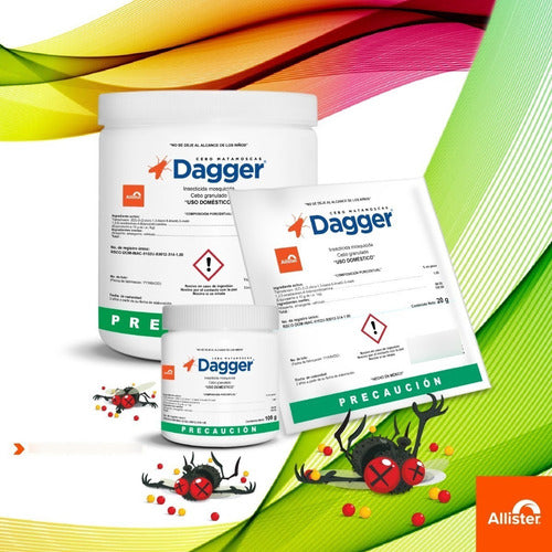 Dagger 100g Granulated Insecticide Fly Bait Pack of 4 Pieces