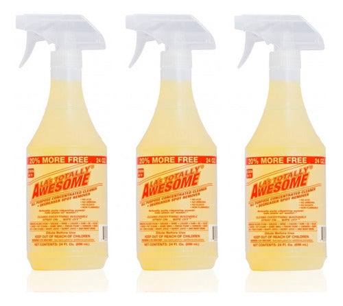 Limpiador Multiusos Awesome. 3 Piezas. 696ml Cada Uno