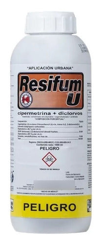 Insecticida Resifum U 1 Litro Diclorvos + Cipermetrina 2 Lts