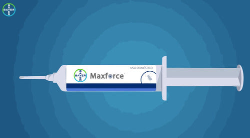 Maxforce Bayer Veneno Cucarachas Chica Y Gde De 30gr 3 Pzas