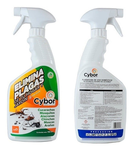 Cybor Listo Para Usar Allister 750ml Insecticida Casa Jardín