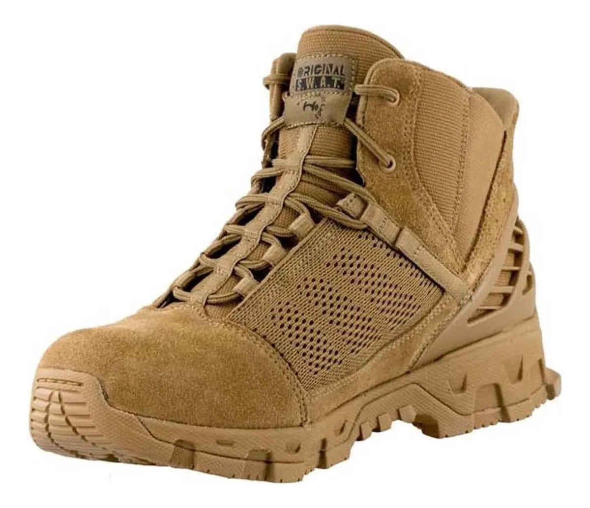 Botas Tácticas Alpha Freedom 6 Original Swat Hands Free