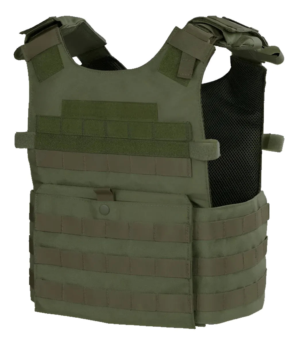 Chaleco Gunner Condor Porta Placas Outdoor Negro Original