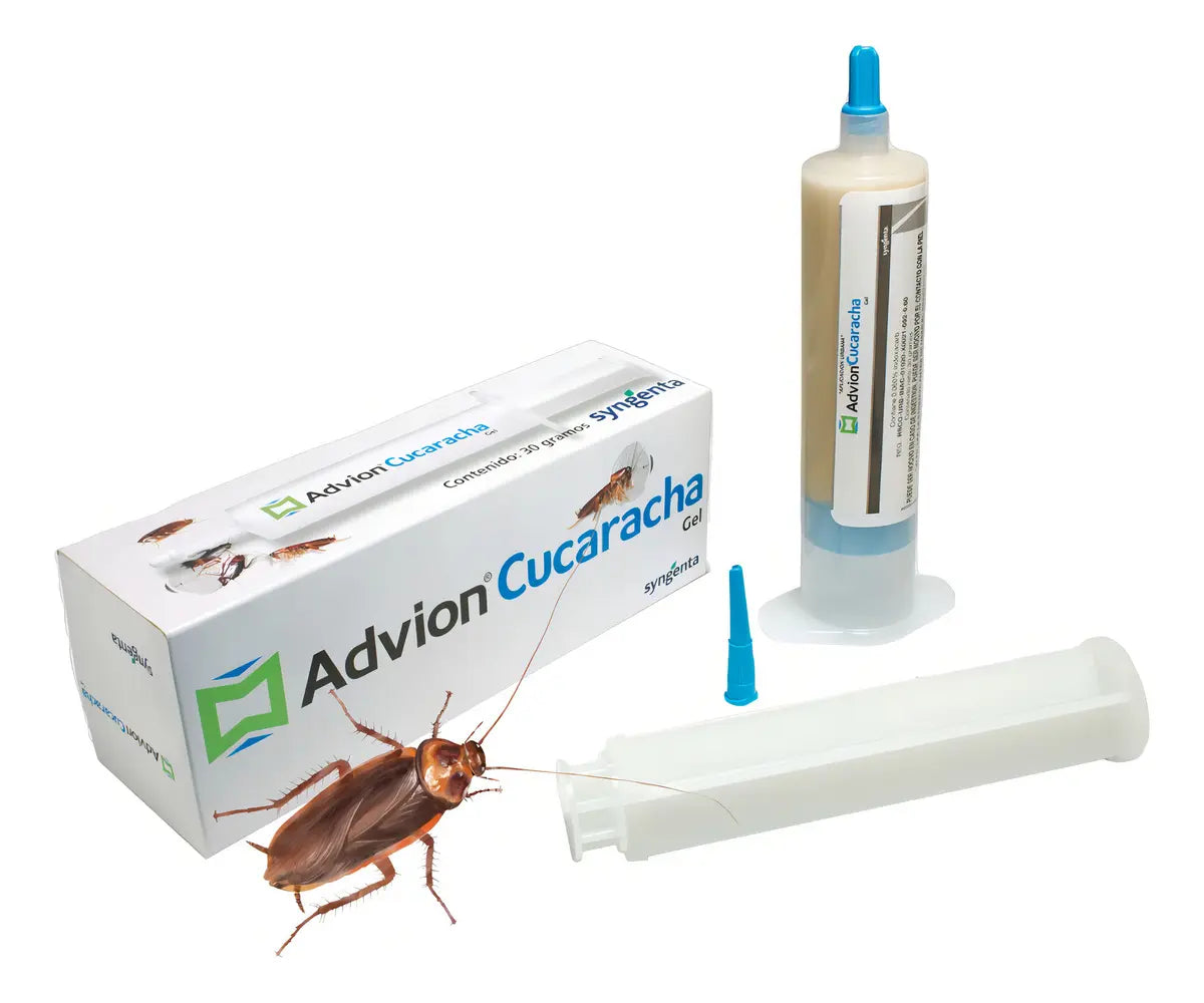 2pza Advion Mata Cucarachas 30g Efectivo Veneno Gel Jeringa Syngenta