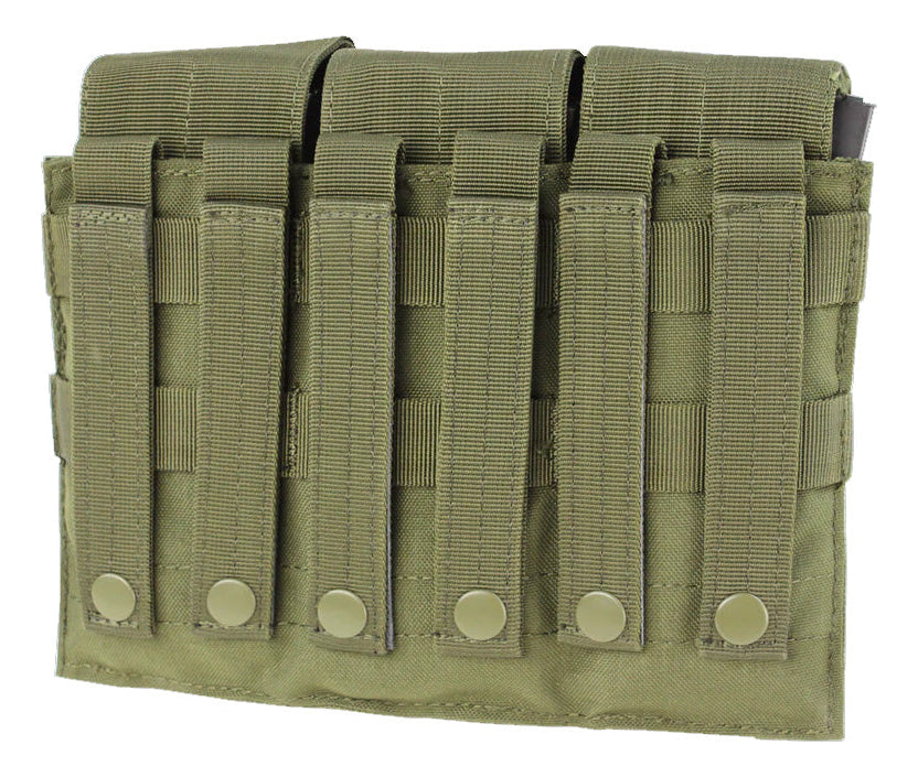 Porta Cargador Triple M4 AR Molle Verde Olivo Ma58 Condor