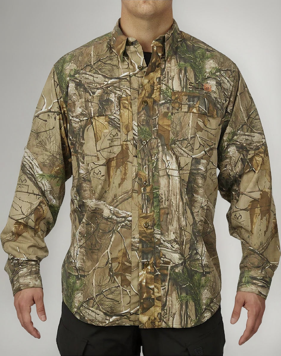 Camisa Casador X-tra M/l Real Tree Marca 5.11