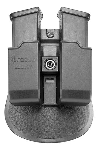 Porta Cargador Doble Glock 17/19 9mm Fobus Retencion Durable