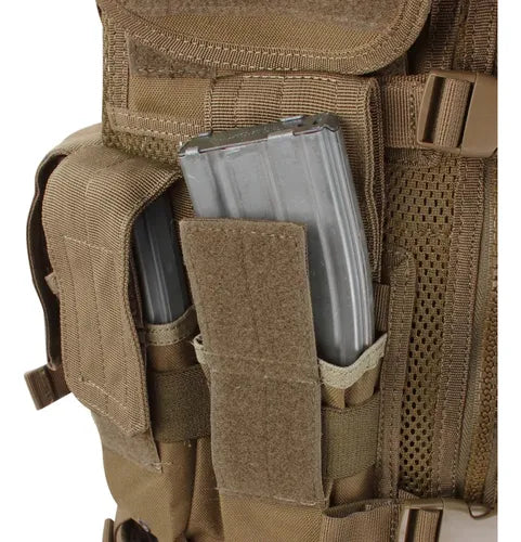 Chaleco Y Cinturon Cross Draw Vest Condor Coyote Original