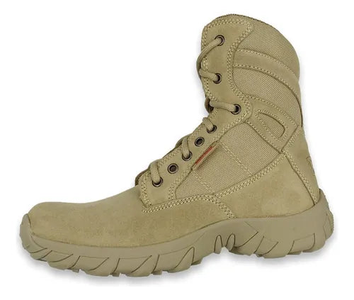 Bota Tactica Elite 8 Duty Gear Policial Tan Senderismo