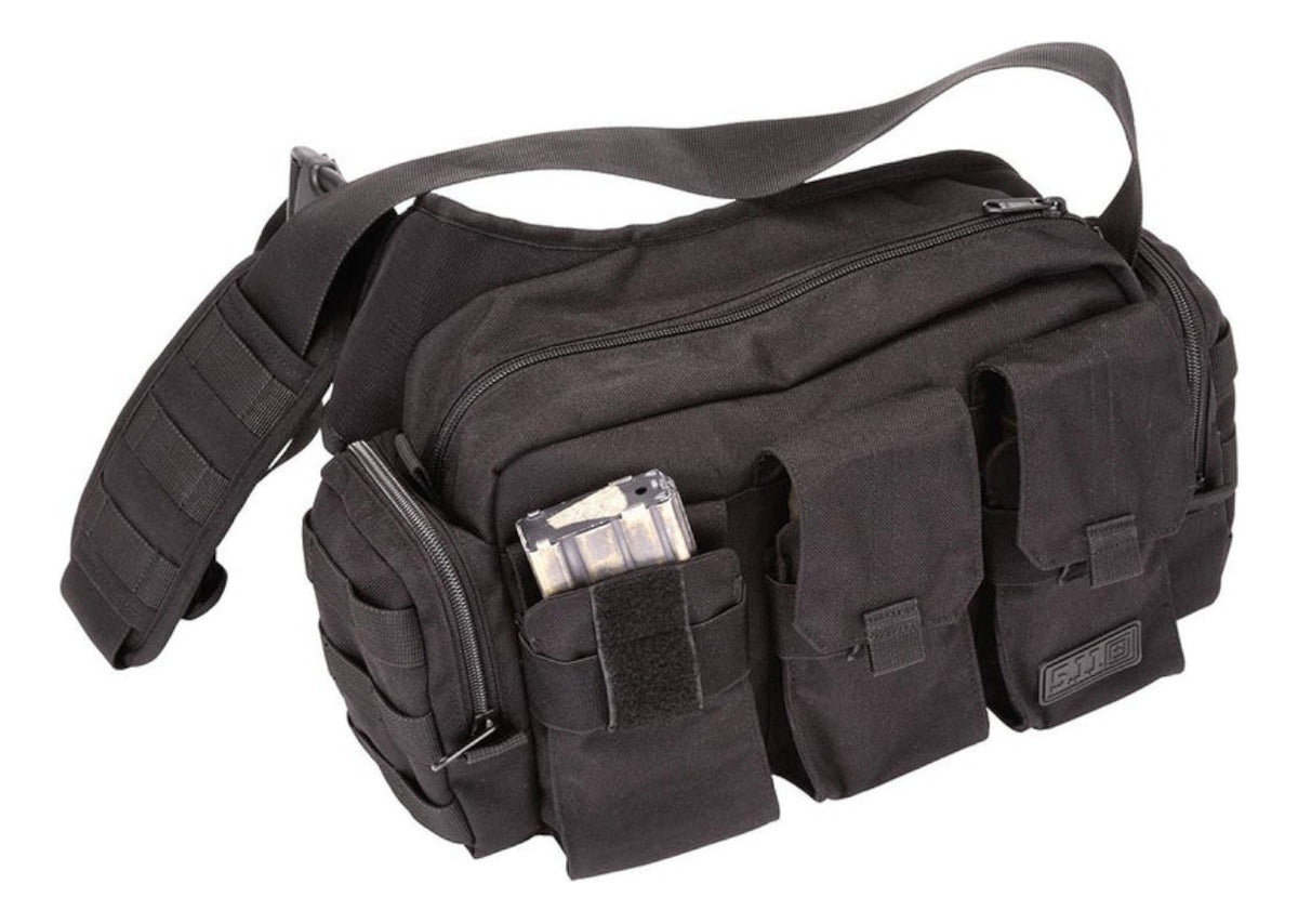 Mochila 5.11 Bail Out Negra Táctica Supervivencia Ajustable