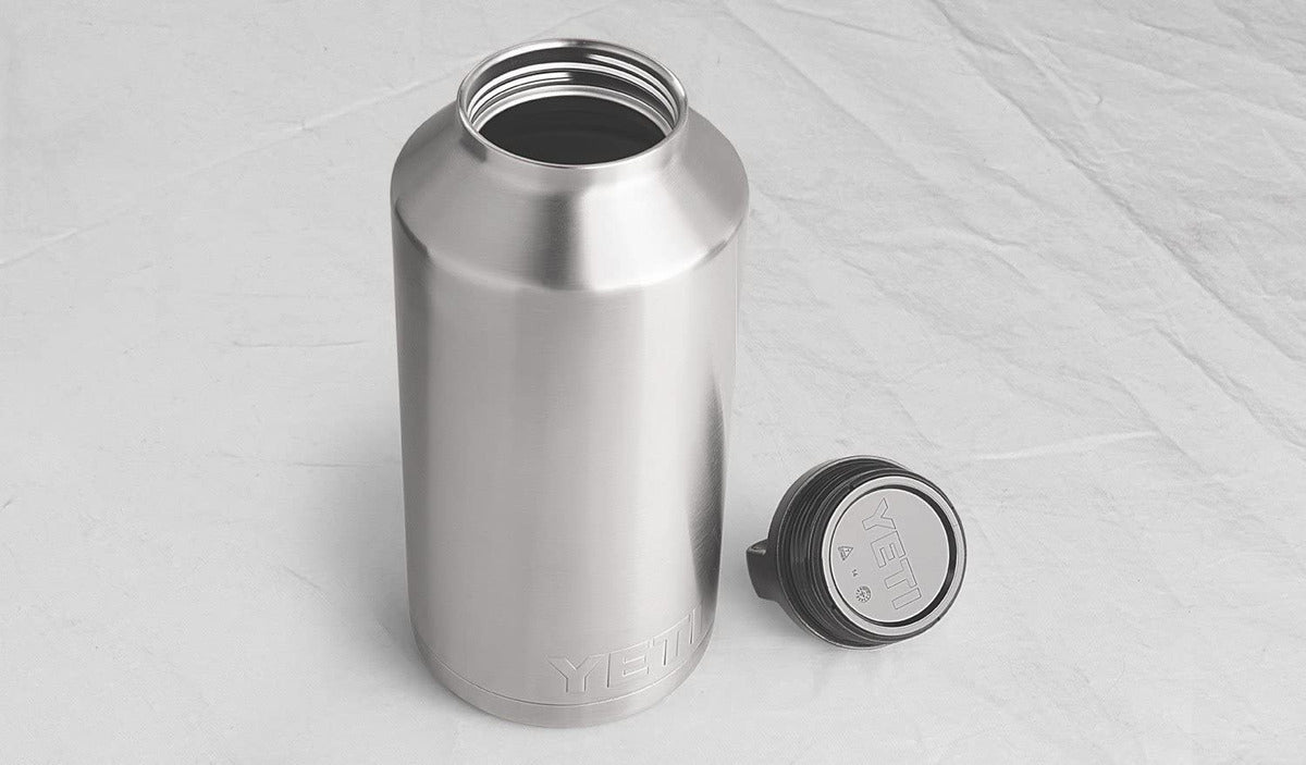 Yeti 64oz Termo Térmico Acero Inoxidable Blanco
