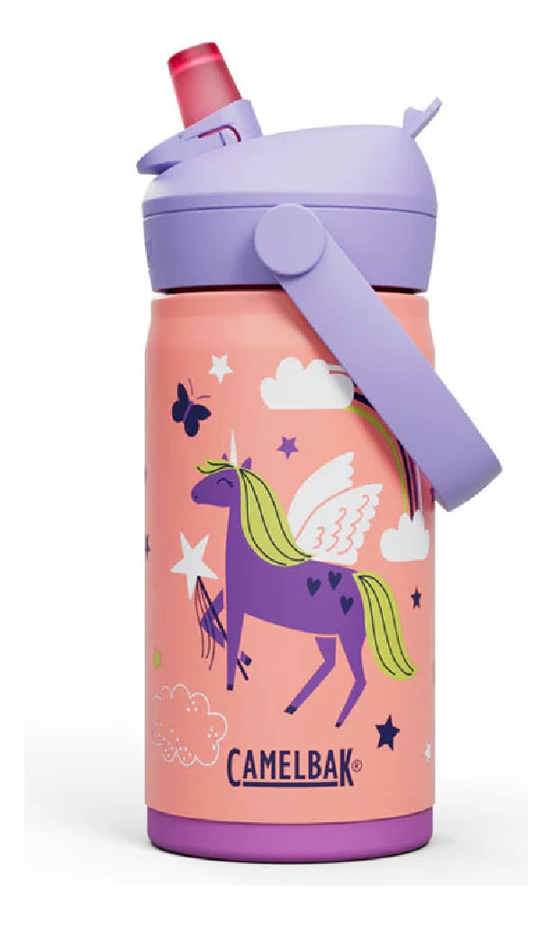 Botella Camelbak Niños Flip Straw 350 Ml Hidratacion Niñas