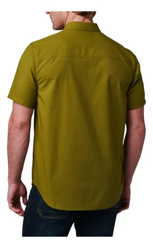 Camisa Wyatt M/c Gris Claro 5.11 Tactical Original Casual