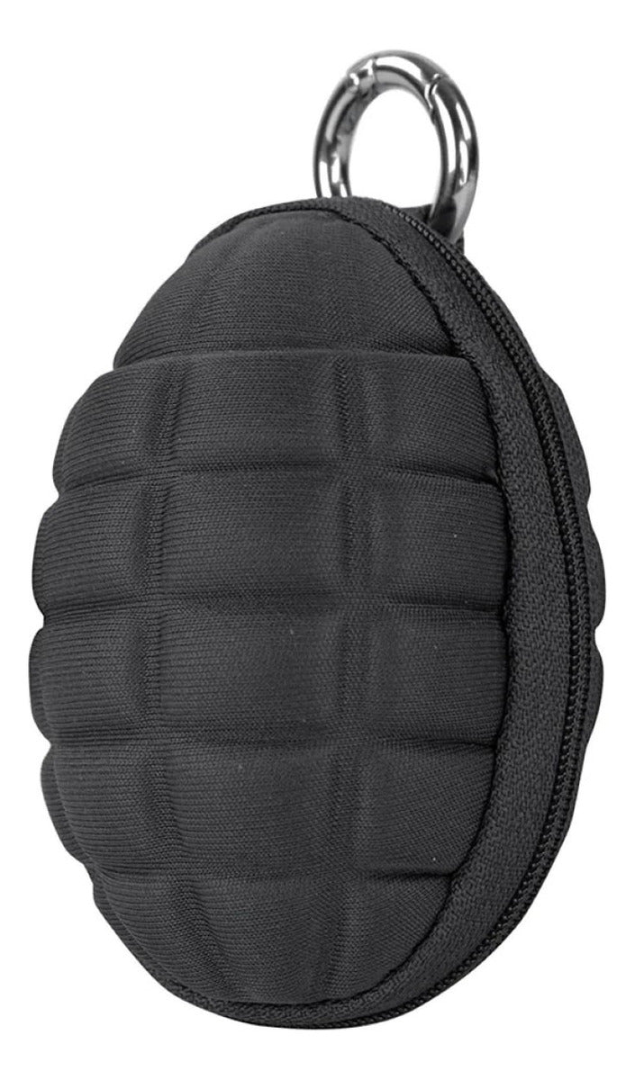 Llavero Granada Pouch Militar Condor Negro Con Cierre Llaves