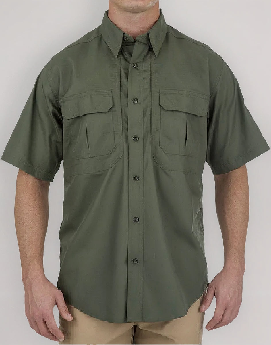 Camisa Taclite Pro Manga Corta Marca Verde 5.11 Tactical