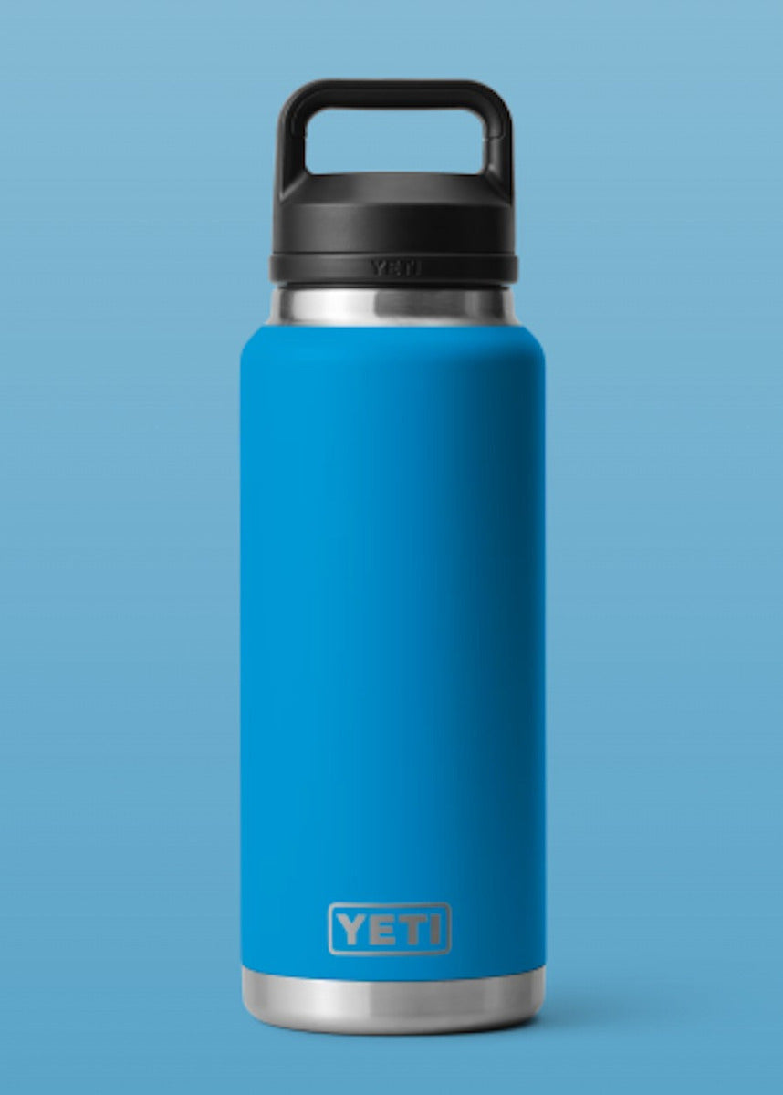 Yeti Rambler 36oz Bottle Chug Termo Color Azul Acero