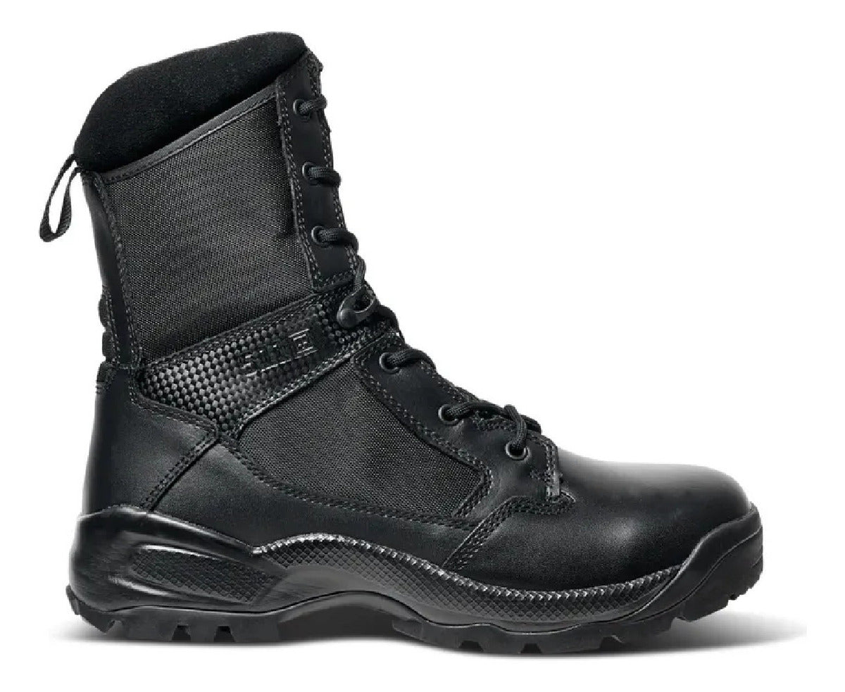Botas Tácticas Atac 2.0 8 Con Cierre Negra Marca 5.11