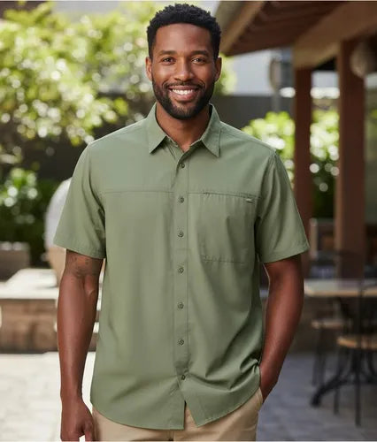 Camisa Wyatt M/c Gris Claro 5.11 Tactical Original Casual