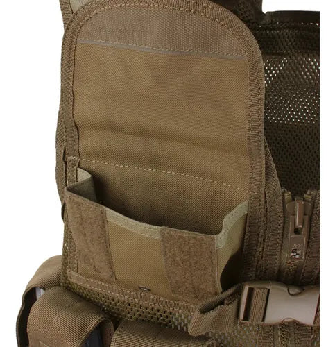 Chaleco Y Cinturon Cross Draw Vest Condor Coyote Original