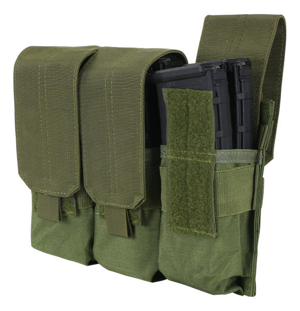Porta Cargador O Cartuchera Triple Para AR M4 Condor Color Coyote