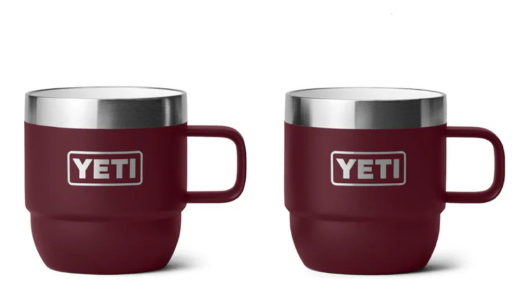 Yeti Rambler 6oz Ceramic Espresso Mugs Strong Drinks