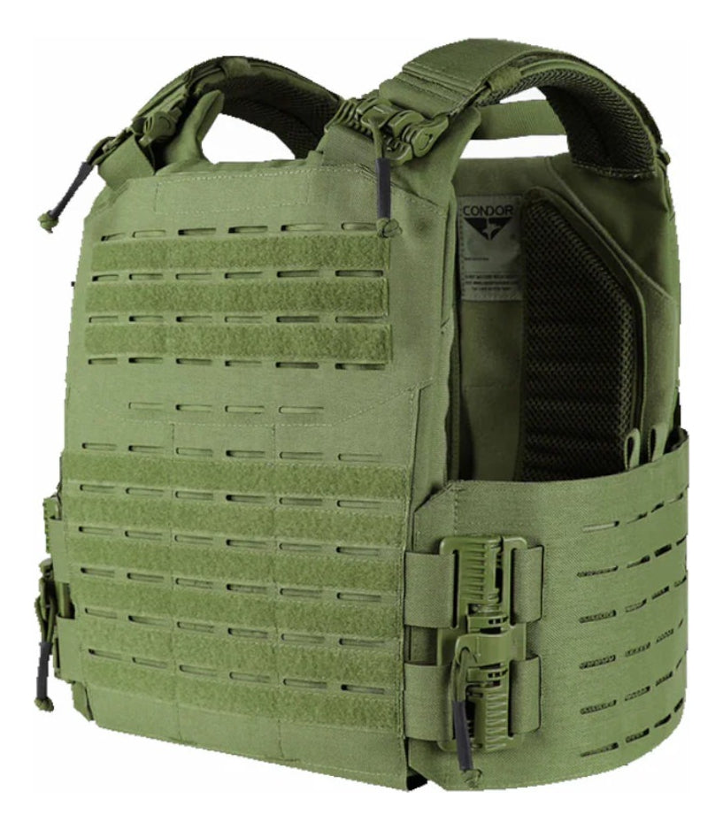 Chaleco Porta Placa Vanquish Rs Plate Carrier Condor Verde
