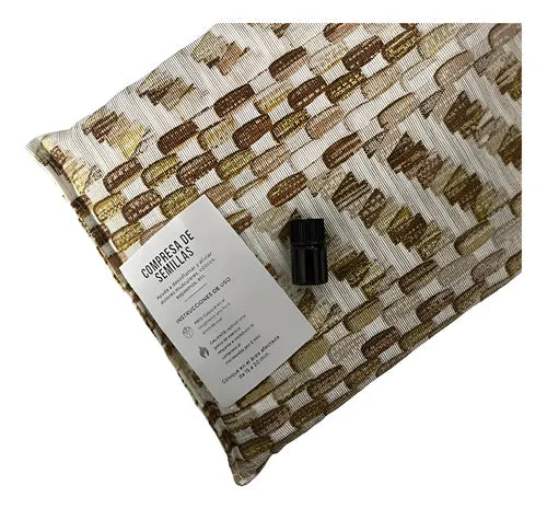 Cojin Semillas Terapeutico Frio Calor Compresa Aroma 18x26cm