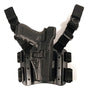 Piernera Pistola Blackhawk Serpa Glock 17 Tactica Militar