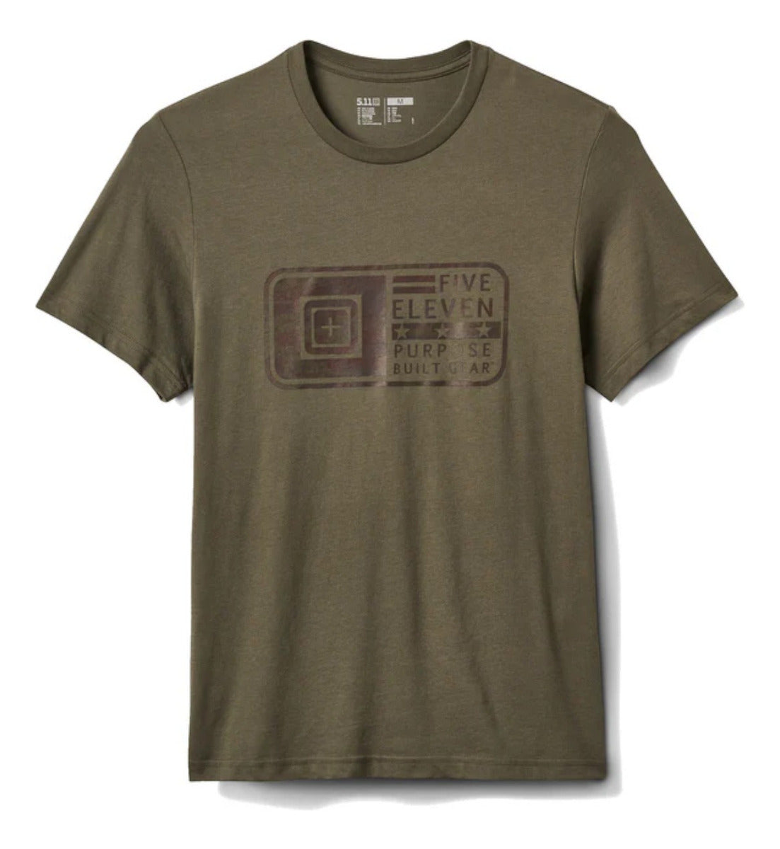 Playera 5.11 Pbg Badge Manga Corta Cómoda Casual Original