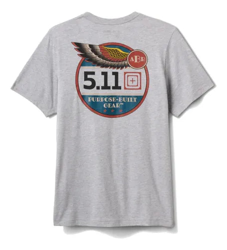 Playera 5.11 Pbg Crest Manga Corta Casual Estilo Original