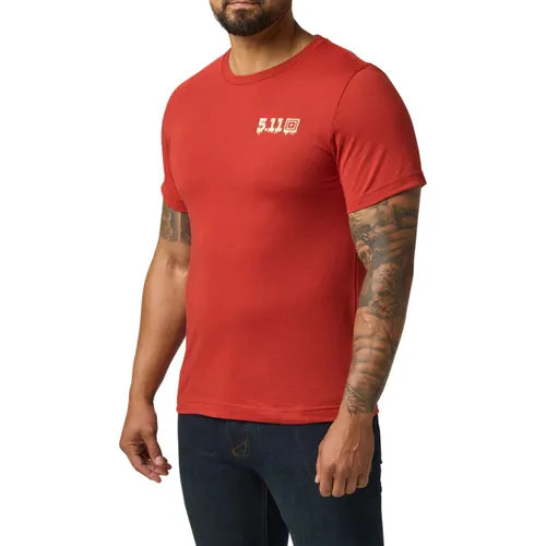 Playera 5.11 Xmas Nightmare Manga Corta Original Casual