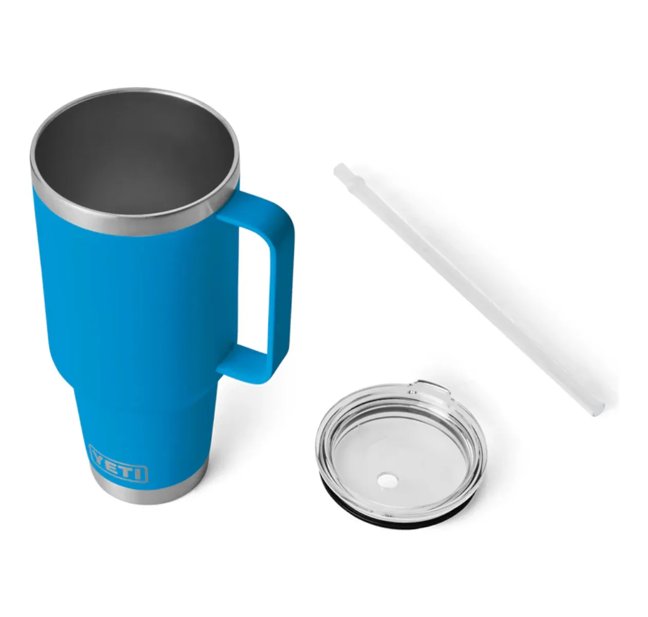 Termo Rambler 42oz Straw Mug
