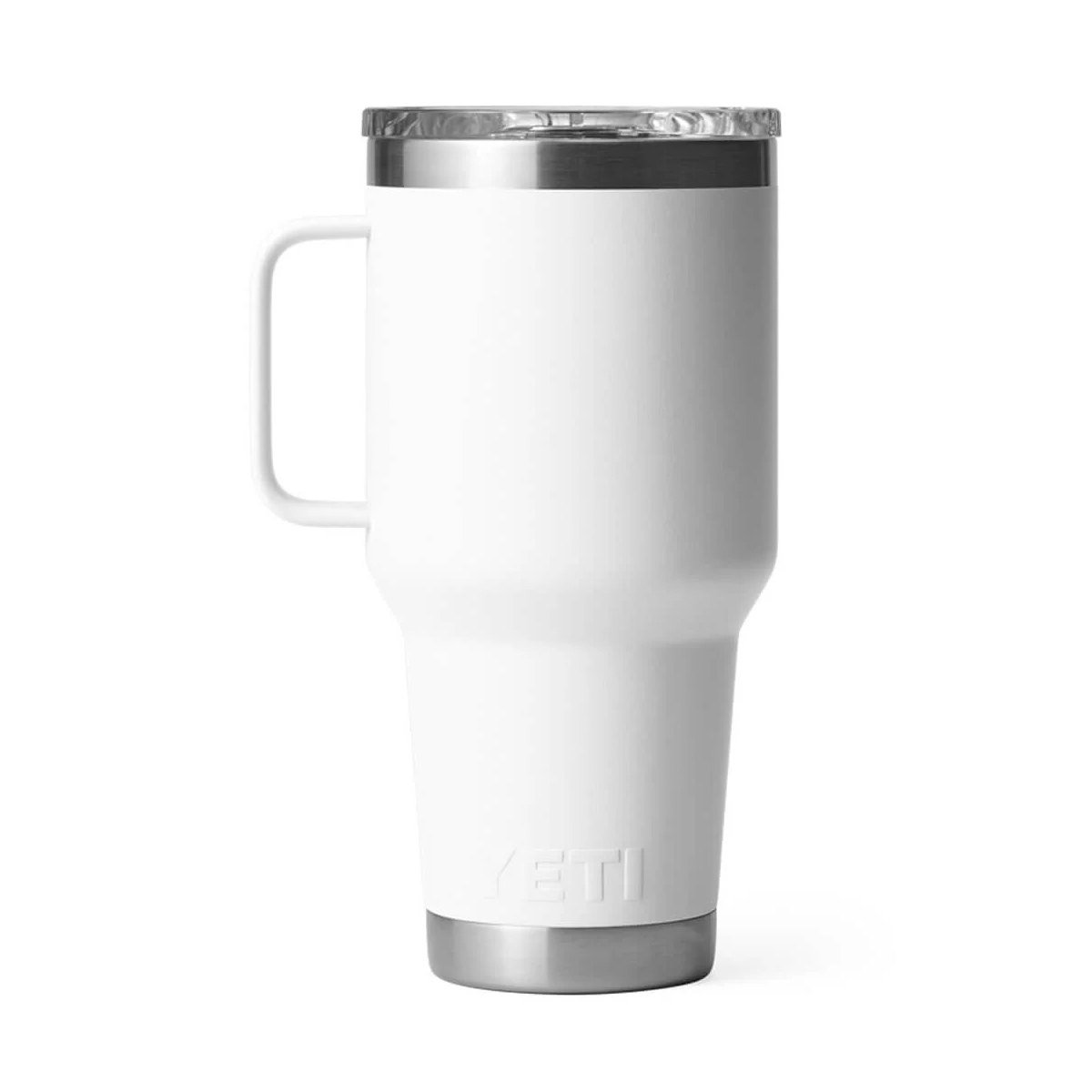 Yeti Blanco Con Asa Termico De 30oz Acero Inoxidable White