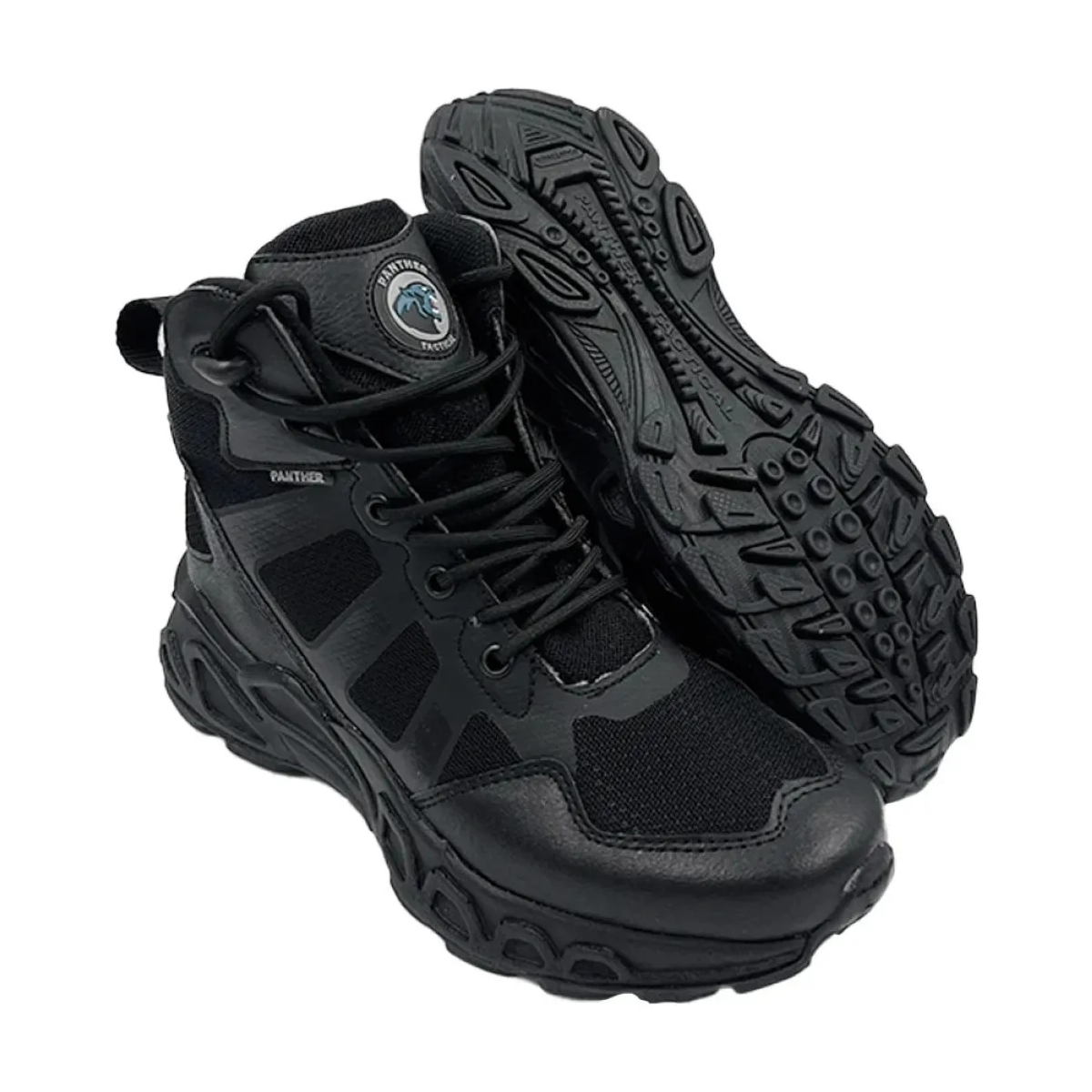 Bota Tactica Neotac Lt De 6 Negra Marca Panther Policial