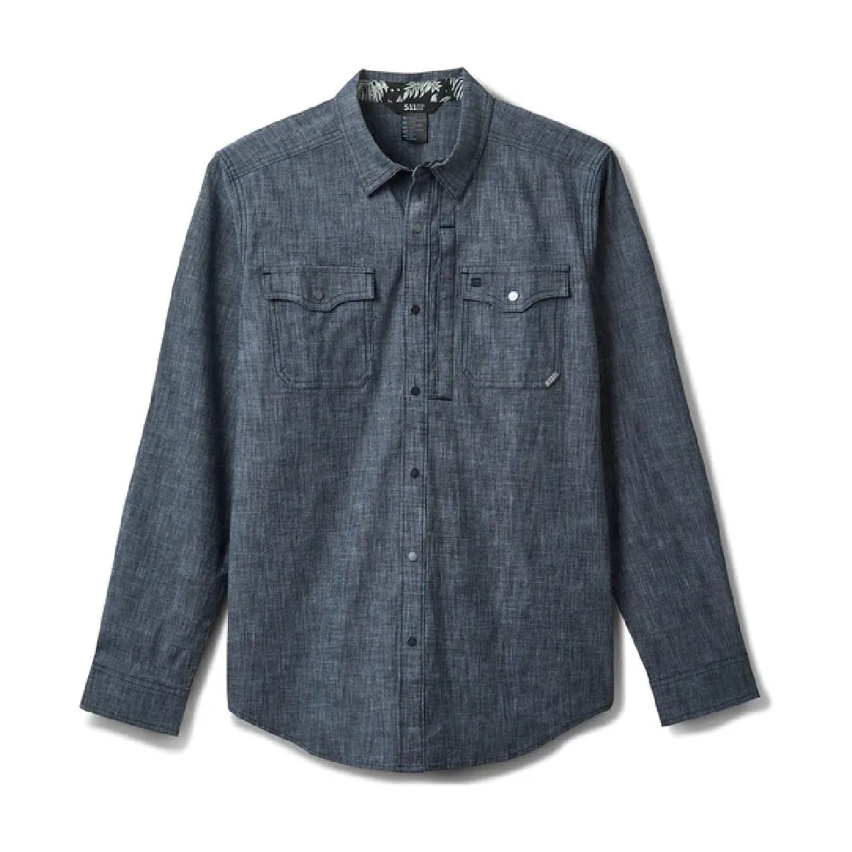 Camisa Victor Grey Blue Dk Wash