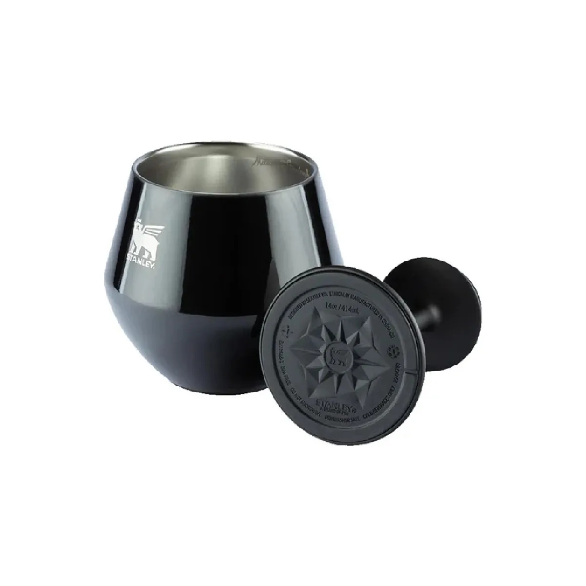 Copa Prismatic 14oz Negro Gloss