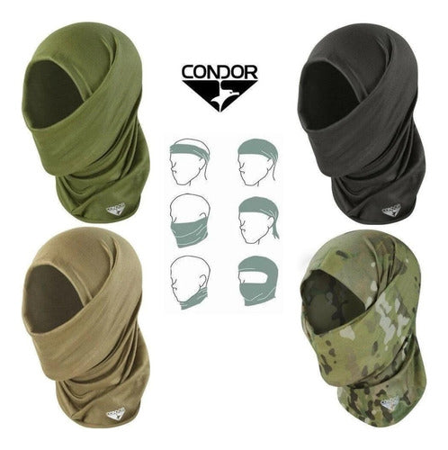 Pasamontañas Multi Wrap Condor Protección Cuello Cabeza 1pza