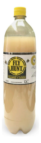 Cebo Atrayente Fly Hunt Moscas Trampa Cubeta 1.5lt 2 Piezas