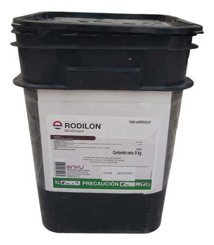 Rodilon Minibloque 9kg Raticida Envu Ratas Y Ratones Veneno