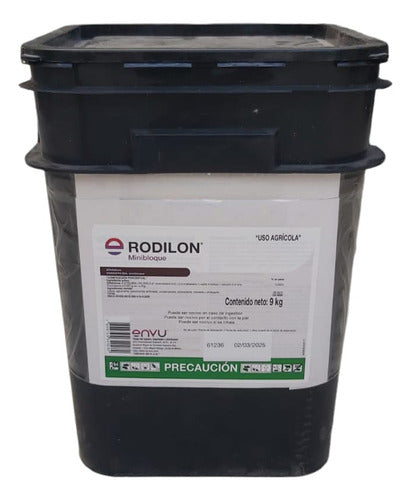 Rodilon Minibloque 9kg Raticida Envu Ratas Y Ratones Veneno