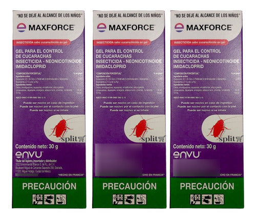 Maxforce Bayer 30gr Cockroach Poison Small and Large 3 Pcs
