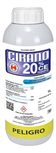 Insecticida Veneno Cirano 20 Cucaracha Araña Alacrán Chinche
